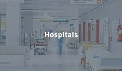 Hospital that stores and disposes of lithium-ion batteries and batteries from X-ray machines, clinical thermometers and more.