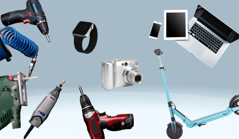 Various devices with lithium-ion batteries, such as cordless screwdrivers, e-scooters, laptops or digital cameras, can be dangerous because of the lithium-ion batteries.