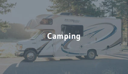 Motorhome, where lithium-ion batteries are used in emergency batteries and more
