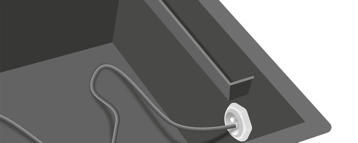 Details on the charging option of the battery protection box