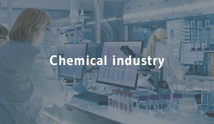 Chemical industry, where lithium-ion batteries are used in sterilisers and more