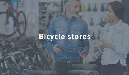 Bicycle dealer that stores and disposes of lithium-ion batteries from e-bikes.