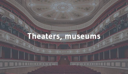 Theatres that store lithium-ion batteries and batteries from lighting and stage equipment