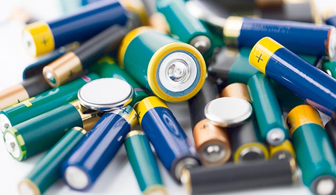 Dispose of lithium-ion batteries properly